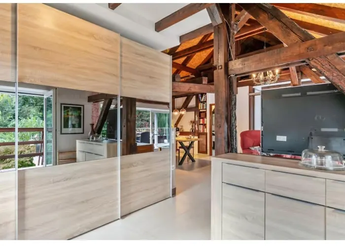 Am Stadtrand Im Grünen Apartamento